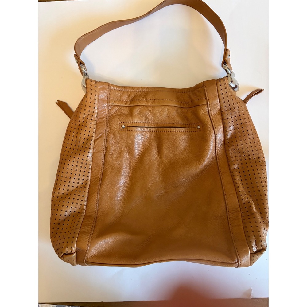 Malay leather camel colored purse